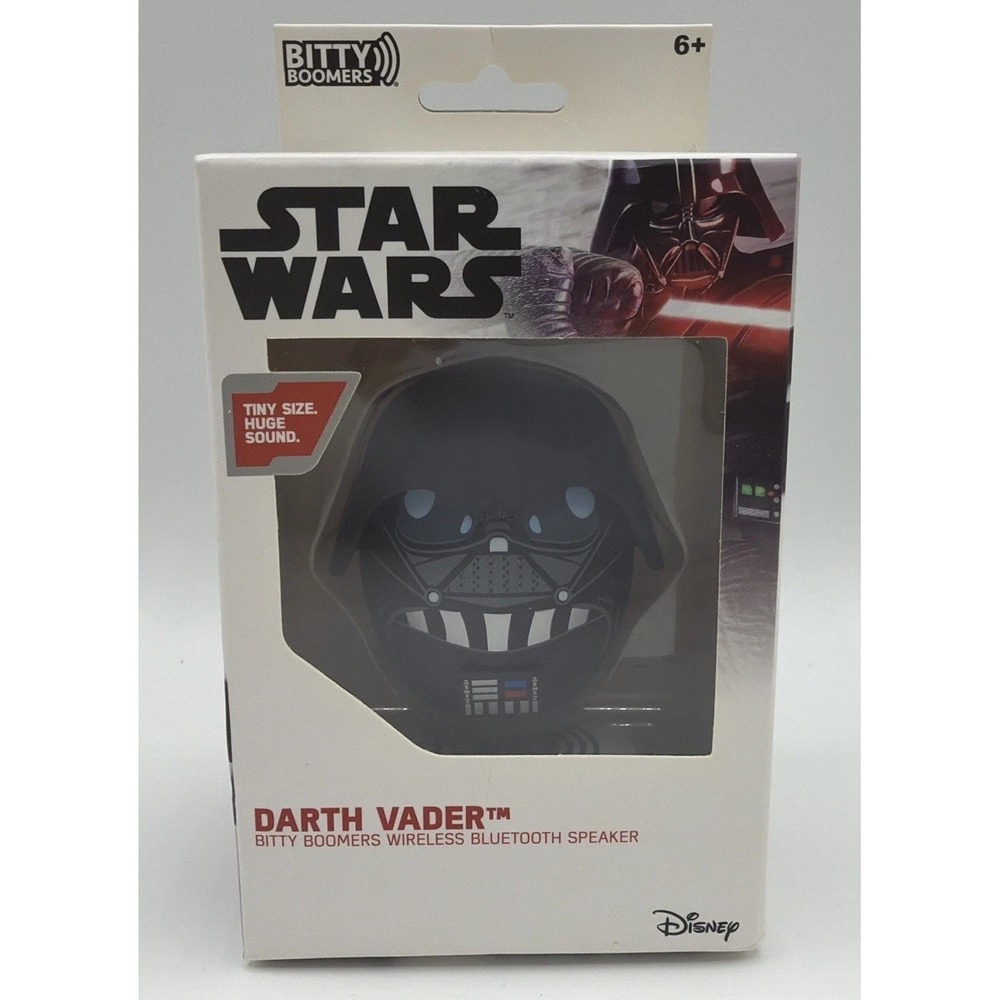 Star Wars Darth Vader Bitty Boomers Portable Wireless Mini Bluetooth Speaker NIB